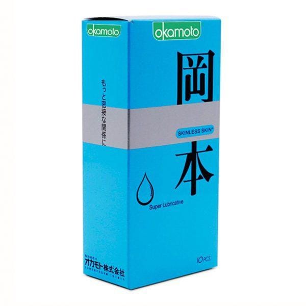 Bao cao su Okamoto Super Lubricative Mỏng-Siêu Bôi Trơn-Hộp 10-4