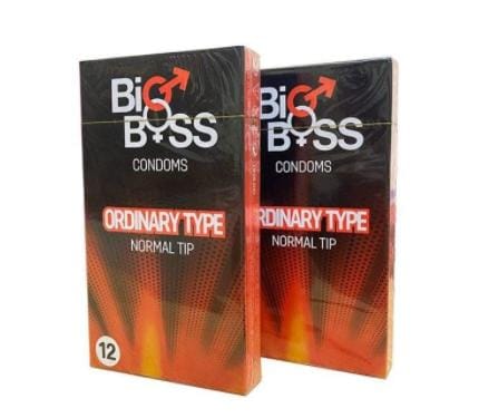 Bao cao su BIG BOSS, bao cao su hồng, xanh, cam Hộp 12 bcs