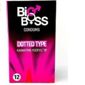 Bao cao su BIG BOSS, bao cao su hồng, xanh, cam Hộp 12 bcs