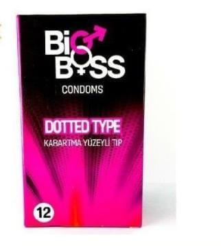 Bao cao su BIG BOSS, bao cao su hồng, xanh, cam Hộp 12 bcs