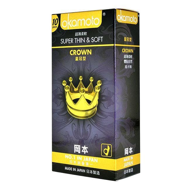 Bao cao su Okamoto Crown siêu mỏng-Hộp 10-4