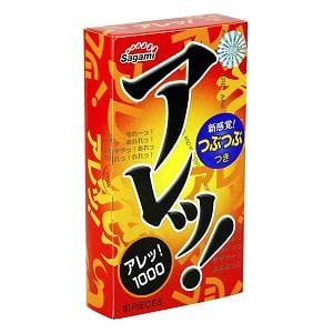 Bao cao su Sagami Are Are–Siêu Mỏng–Gai Bi Tăng Khoái Cảm-Hộp 10