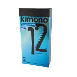 Bao cao su Kimono-có gai-siêu mỏng 0.03mm-Hộp 12