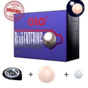 Bao cao su OLO Bead Entering hạt ngọc trai 3cm tăng kích thước, siêu mỏng 0.01mm