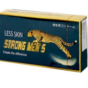 Bao cao su Nhật Bản Less Skin Strong men's siêu mỏng trơn 12c