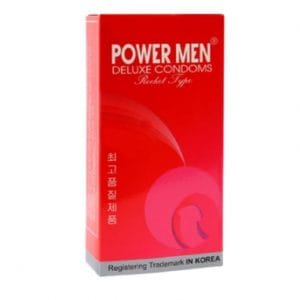 Bao cao su Power Men Rocket Type siêu mỏng gân gai-12c