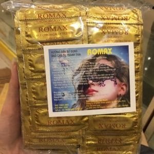 Bao cao su dây Romax (bịch 120 chiếc )