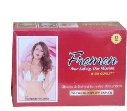 Bao cao su Fremen có gai nhám Hộp 120 cái