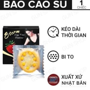Bao Cao Su Storm Hương Dâu-7 bi