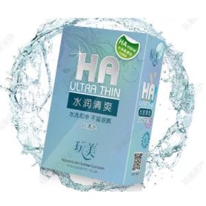 Bao cao su HA ULTRATHIN nội địa Trung hộp 100 chiếc gốc nước