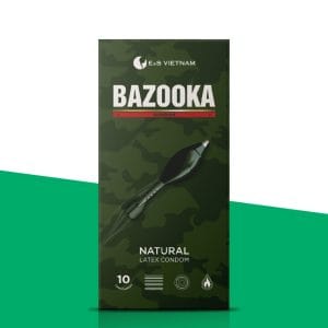 Bao Cao Su BaZooKa Có Gai Chứa Gel Bôi Trơn-Hương Nước Hoa