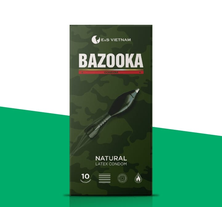 Bao Cao Su BaZooKa Có Gai Chứa Gel Bôi Trơn-Hương Nước Hoa-3