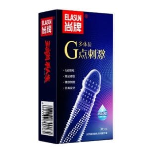 Bao cao su Gai Xoắn Ôc-ôm sát kích thích sâu-Hộp 10c