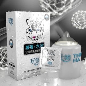Bao cao su con Báo 52mm-Hộp 100 chiếc-Hàng nội địa Trung