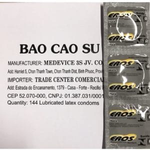 144 cái Bao cao su Eros