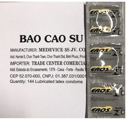 144 cái Bao cao su Eros-1