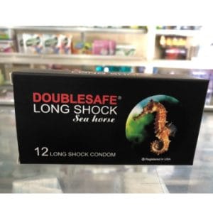 Bao Cao Su Cá Ngưa Kéo Dài Thời Gian Doublesafe Longshock (double safe long shock)