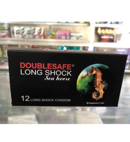 Bao Cao Su Cá Ngưa Kéo Dài Thời Gian Doublesafe Longshock (double safe long shock)-3