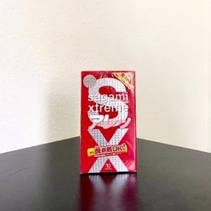 Bao Cao Su Gân Gai Kéo Dài Thời Gian SAGAMI Đỏ 10 chiếc SAGAMI Feel Long