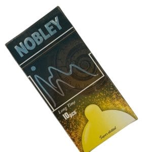 Bao Cao Su NOBLEY đen- Hộp 10 Cái - Tác Dụng GÂN , GAI , KÉO DÀI