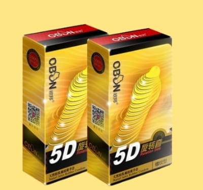 Bao Cao Su OBon Gân Cao Cấp Siêu Mỏng Nhiều Gel - Hộp 10 Bao-1