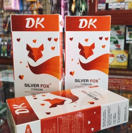 Bao Cao Su Siêu Mỏng Trơn DK SILVER FOX - hộp 10 chiếc-3