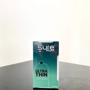 Bao Cao Su Sure Ultra Thin Siêu Mỏng Siêu Trơn Kéo Dài Thời Gian Quan Hệ-Hộp 10 Bao