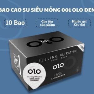 Bao cao su 001 OLO siêu mỏng chống xuất tinh sớm kéo dài thời gian quan hệ