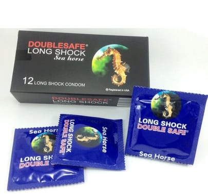 Bao cao su Doublesafe Long shock