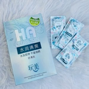 Bao cao su HA Ultrathin 002 siêu mỏng nhiều gel-Hộp 100 cái BCS nội địa Trung