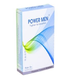 Bao cao su POWER MEN TIGHTER & ULTRATHIN siêu mỏng siêu truyền nhiệt thiết kế ôm sát 3D chống tuột size 49mm hộp 12 cái