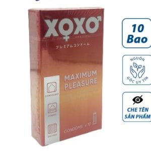 Bao cao su XOXO Gân Gai - Chính Hãng Nhật Bản