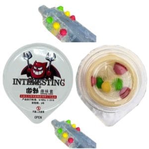 Bao cao su gai 9 bi to bằng cao su non tăng khoái cảm kéo dài thời gian