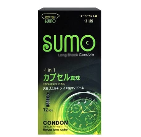 Bao cao su gai bi Sumo 4 in 1, bao cao su kéo dài thời gian quan hệ, mang lại cảm giác mới lạ-1