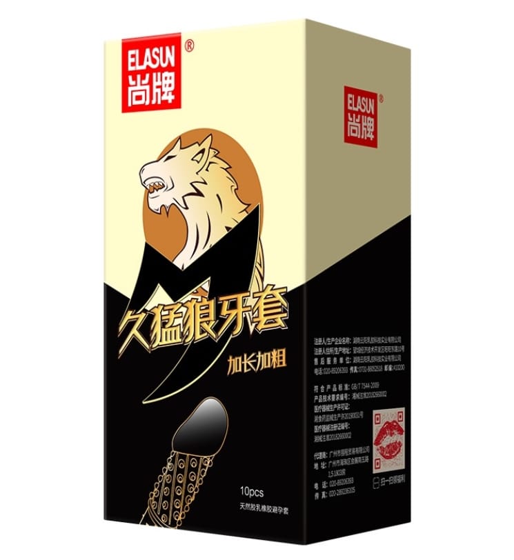 Bao cao su gai cao cấp tăng kích thước-kéo dài thời gian-Hộp 10c-1