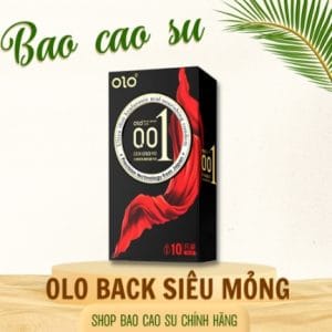 Bao cao su nam Thin 001 Square Black, Gel bôi trơn gốc nước