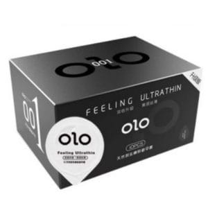 Bao cao su siêu mỏng OLO kéo dài thời gian 0.01 hộp 10 chiếc
