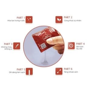 Gel Bôi Trơn OLO Dạng Gói Nhỏ Gọn Tiện Dụng 7ml