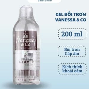 Gel bôi trơn Vanessa & Co, gel bôi trơn tăng khoái cảm kéo dài thời gian quan hệ 200ml