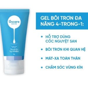 Gel bôi trơn đa năng gốc nước Lincare Aqua Gel 50ml