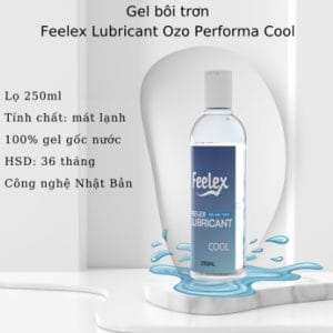 Gel bôi trơn quan hệ Feelex Lubricant OZO Performa Cool-250ml
