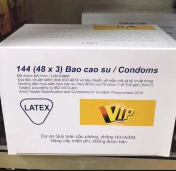 Hộp Lớn 144C Bao Cao Su Vip Giá Rẻ-1