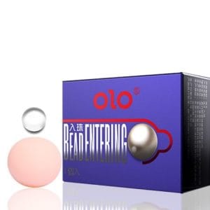 OLO 入珠球 避孕套伴侣 蘑菇套 情趣用品（彩盒装）