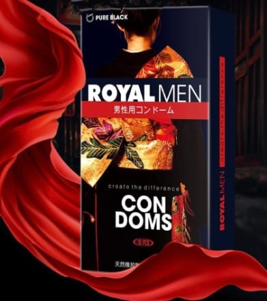 Bao Cao Su RoyalMen Siêu Mỏng Có Gai-Hộp 10 c-1