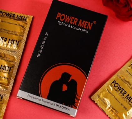 Bao cao su POWER MEN VIAGRA Kéo dài thời gian Nhiều Bôi trơn Siêu mỏng-2