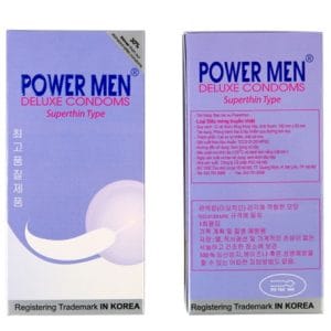 Bao cao su Powermen siêu mỏng Superthin
