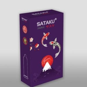 Bao cao su SATAKU TÍM siêu mỏng, kéo dài thời gian