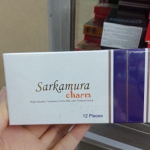 Bao cao su Sarkamura Siêu mỏng Chính Hãng (Hộp 12 cái)