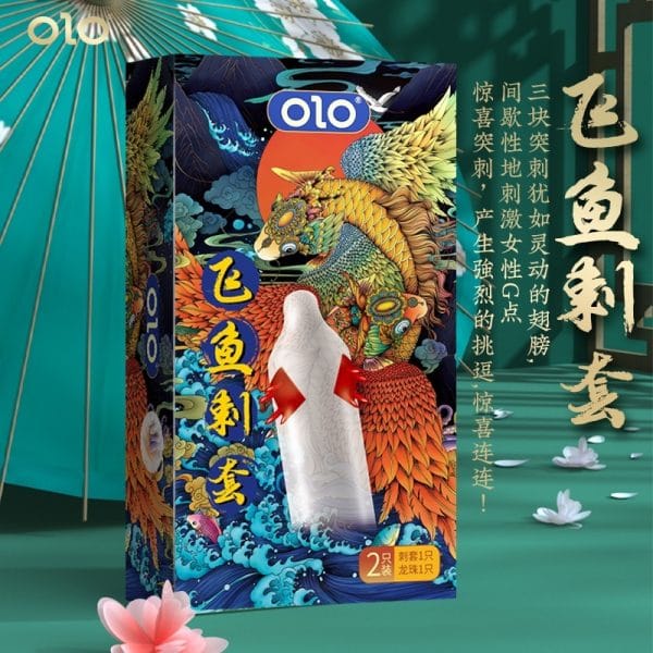 Bao Cao Su BCS OLO cá chép gân gai dài bi kích thích