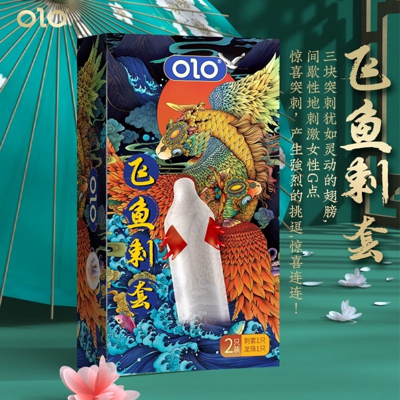 Bao Cao Su BCS OLO cá chép gân gai dài bi kích thích